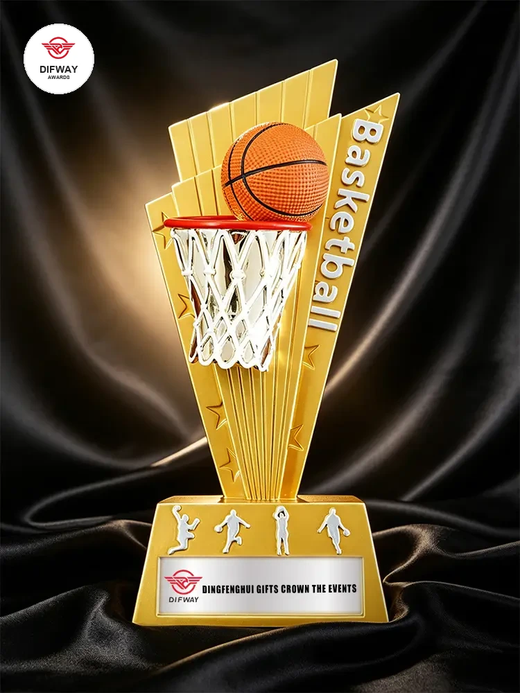 Basketball trophy-