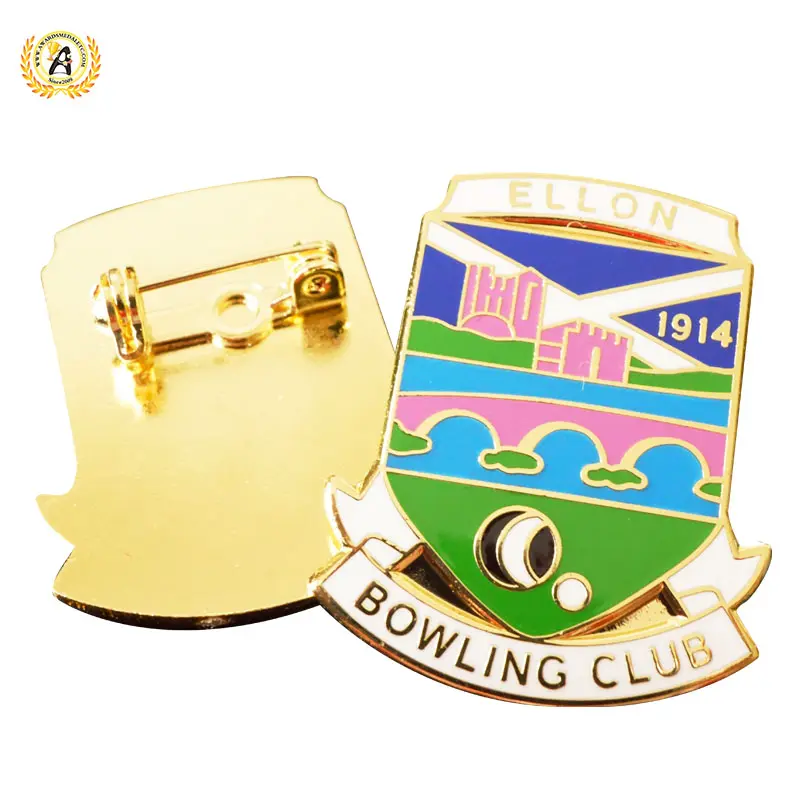 Manufacturer Custom Enamel Badges, Wholesale Metal Soft Hard Enamel Pins Logo.