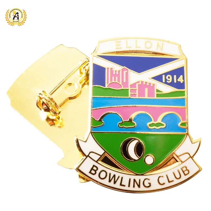 Manufacturer Custom Enamel Badges, Wholesale Metal Soft Hard Enamel Pins Logo.