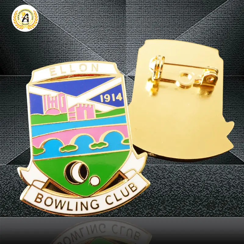 Manufacturer Custom Enamel Badges, Wholesale Metal Soft Hard Enamel Pins Logo.