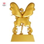Stock Resin Dancing Trophy Or Custom Your Own Design Dance Awards.