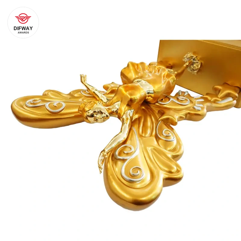 Stock Resin Dancing Trophy Or Custom Your Own Design Dance Awards.