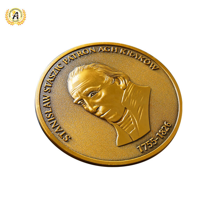 Die Stamping Brass Iron Zinc Alloy Brass Custom Commemorative Coins, Engraving 3d Designed Antique Metal Bespoke Stamped Coin.