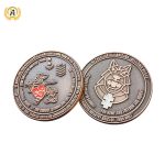 Wholesale Cheap Custom-made Challenge Coins, Zinc Alloy Brass Police Military Challenge Coin Maker Online.