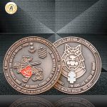 Wholesale Cheap Custom-made Challenge Coins, Zinc Alloy Brass Police Military Challenge Coin Maker Online.