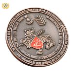 Wholesale Cheap Custom-made Challenge Coins, Zinc Alloy Brass Police Military Challenge Coin Maker Online.