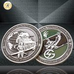 Personalised Custom logo 3D Zinc Alloy Brass Military Coins, Bespoke Souvenir Coins With Your Own Design Manufacturer.