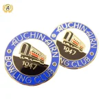 Custom personalized hard enamel badge, metallic iron zinc alloy alloy color pins