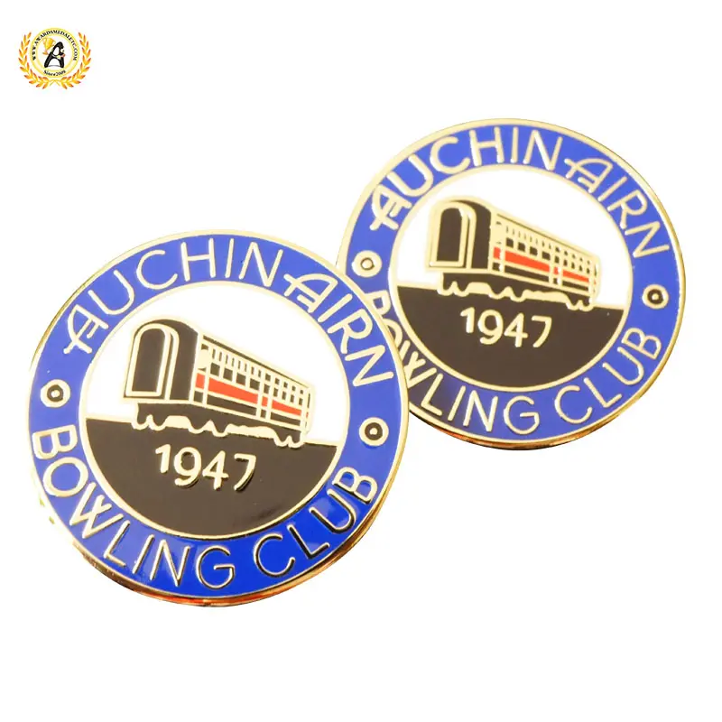 Custom personalized hard enamel badge, metallic iron zinc alloy alloy color pins