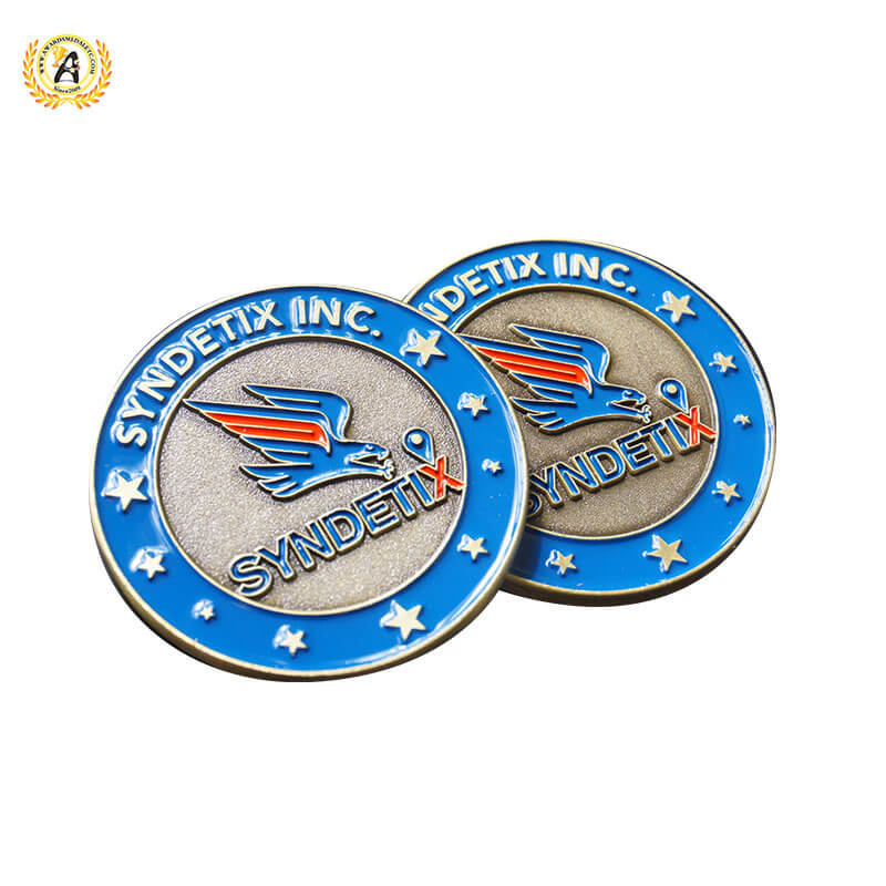 Make Your Own Challenge Coin With Soft Enamel Filling, Personalized Metal Stamping Embossed Navy Commemorative Coin.