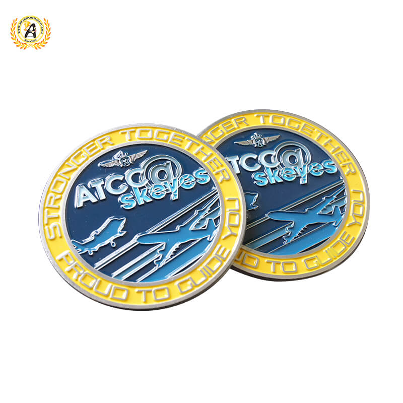 Professional Manufacturer Custom Personalized Challenge Coins with Soft Hard Enamel Navy Military Metal Challenge Coin.