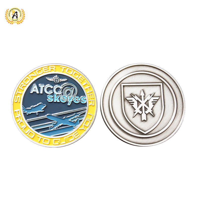 Professional Manufacturer Custom Personalized Challenge Coins with Soft Hard Enamel Navy Military Metal Challenge Coin.
