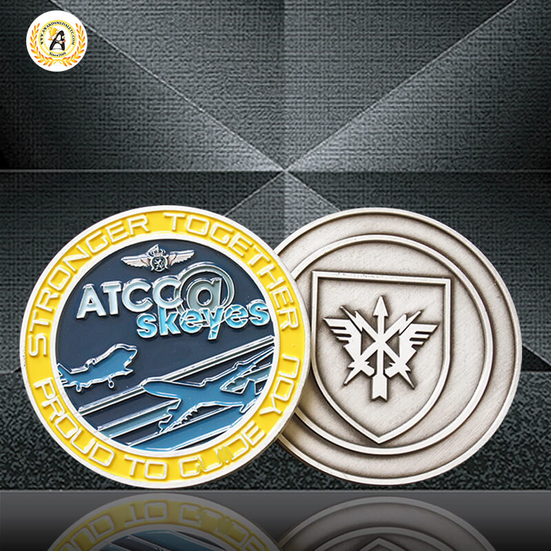 Professional Manufacturer Custom Personalized Challenge Coins with Soft Hard Enamel Navy Military Metal Challenge Coin.