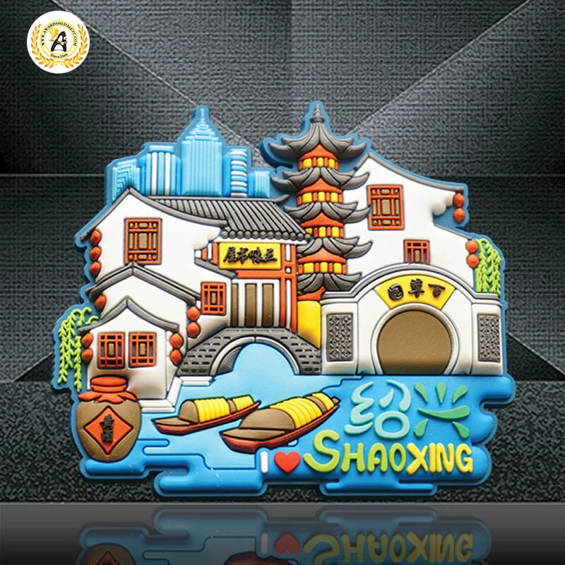 Promotional Custom Refrigerator Stickers, Rubber 3D 2D Soft PVC Fridge Magnets Sticke With Your Own Logo.