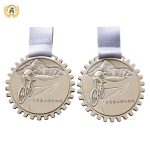 Design The Virtual Cycling Medals For The Members Of Your Team, Metal Awards Bike Medallions