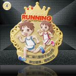 Custom Your Own Design Of Kids Medals From A Manufacturer In China, Personalisation Virtual Race Medallions