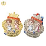 Custom Your Own Design Of Kids Medals From A Manufacturer In China, Personalisation Virtual Race Medallions
