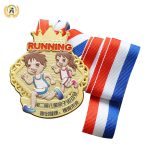 Custom Your Own Design Of Kids Medals From A Manufacturer In China, Personalisation Virtual Race Medallions