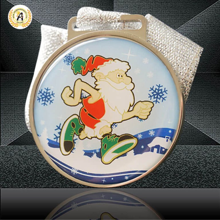 To Find A better Stock Christmas Medal Suppliers In China, Cheap Metal Santa Medals With Your Logo No Mold Charge