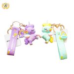 High Quality no Minimum Personalized Custom silicone Rubber keyring Cartoon 3d Soft PVC Keychain for Promotion