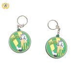 OEM Manufacturer Keychain Made Custom Logo Soft PVC Keychain Cute Rubber PVC Anime Keyring.