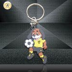Personalized OEM Promotional Print Embossing 2d 3d Custom Logo Rubber Key Rings, Bespoke Silicone Keychain With High Quality.