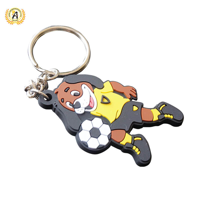 Personalized OEM Promotional Print Embossing 2d 3d Custom Logo Rubber Key Rings, Bespoke Silicone Keychain With High Quality.