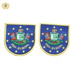 Wholesale Custom Brand Name Embroidered Patches, Sports Club Logo Clothes Embroidered Emblems With High Quality.