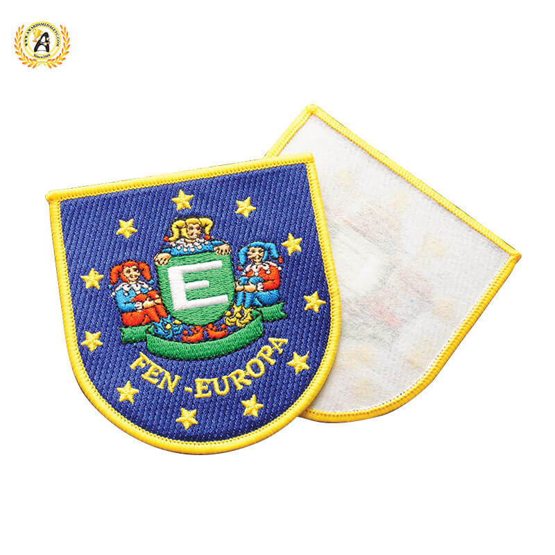 Wholesale Custom Brand Name Embroidered Patches, Sports Club Logo Clothes Embroidered Emblems With High Quality.