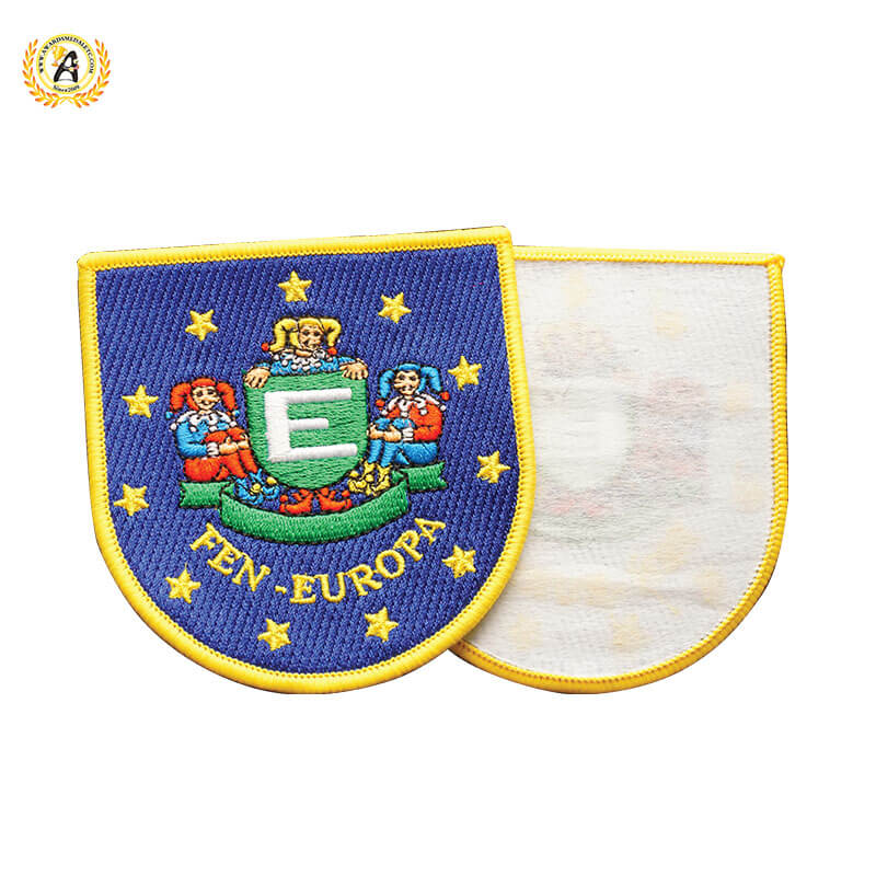 Wholesale Custom Brand Name Embroidered Patches, Sports Club Logo Clothes Embroidered Emblems With High Quality.