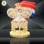Many Different Kinds Stock Dance Medal With Your Own Logo, Metal Awards Dance Medals In Bulk.