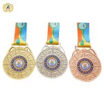 Real Source factory Making Stock Medals For Schools, Die Casting Metal Sports Medallions With Your Logo, No Mold Charge.