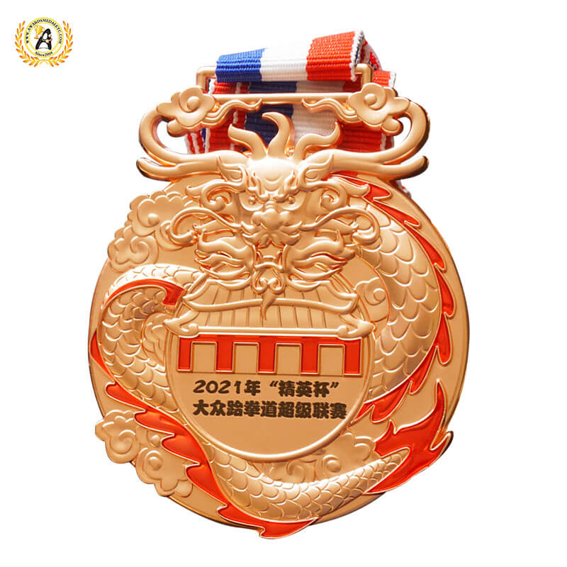 Find The Best Supplier of Stock Taekwondo Medals With Ribbon,Metal Judo Medallion With Your Logo.