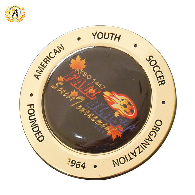Die Casting Zinc Alloy Custom Metal Police Challenge Coins Manufacturer In China, Printing Full Color On Both Side Challenge Coin For Sales