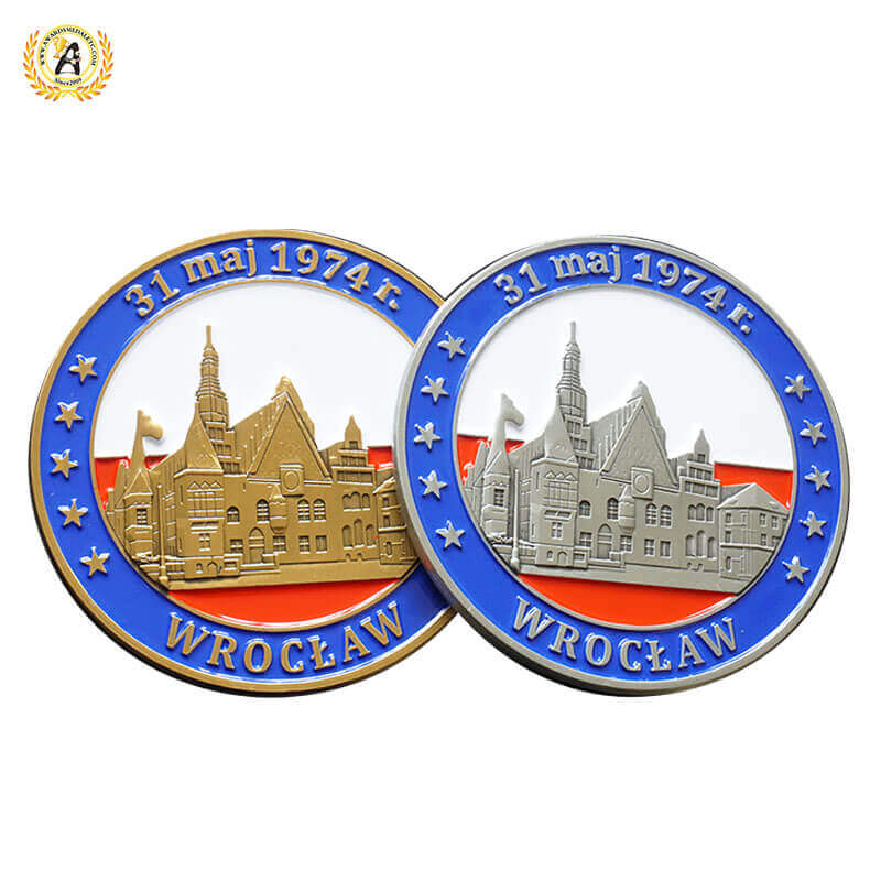 Find A Custom Coins With Your Own Design Supplier In China, Die Casting Metal Air Force Coin For Sales