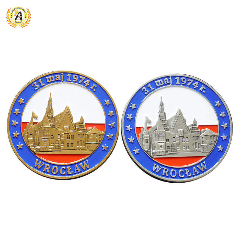 Find A Custom Coins With Your Own Design Supplier In China, Die Casting Metal Air Force Coin For Sales