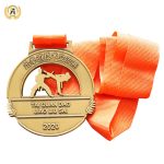 Zinc Alloy Metal Awards Stock Taekwondo Medals With Your Own Logos And Letters Without Mold Charge