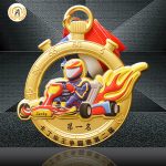 Make a Special Stock Go Karting Medals With High Quality, Metal Award Medallion With Competitive Price.