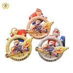 Make a Special Stock Go Karting Medals With High Quality, Metal Award Medallion With Competitive Price.