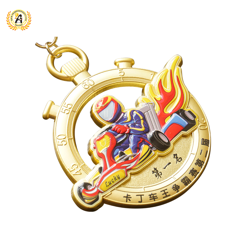 Make a Special Stock Go Karting Medals With High Quality, Metal Award Medallion With Competitive Price.