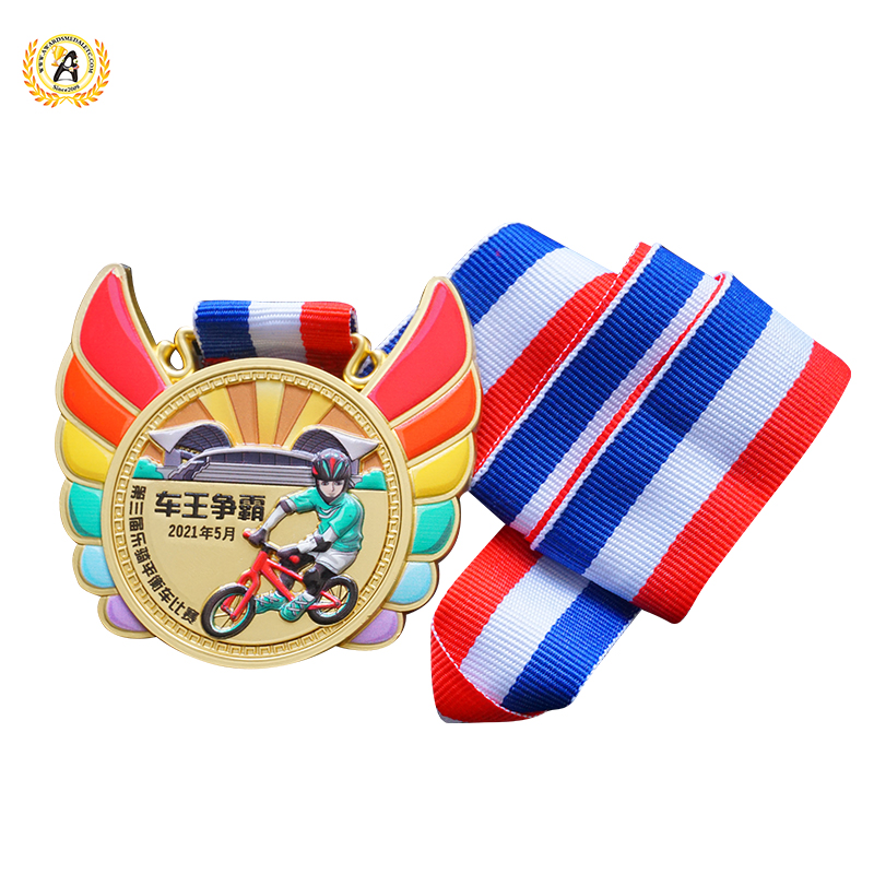 Customized Your Own Design Stock Balance Bike Medals, Cycling Medallion With Good Price.