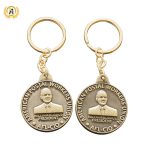 Die Casting Custom Soft Enamel Cool Keychains, Hard Enamel Metal Key Ring With Your Design