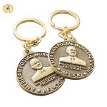 Die Casting Custom Soft Enamel Cool Keychains, Hard Enamel Metal Key Ring With Your Design