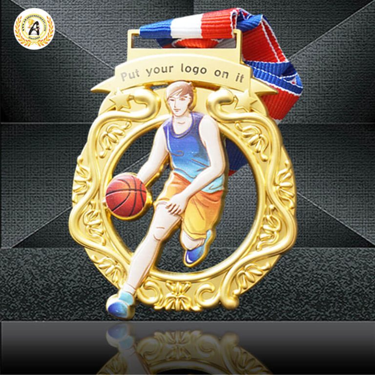 Purchasing Some Special Pattern Of Basketball Trophies, Award Sport Medal With Your Own Design For Sale