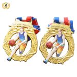 Purchasing Some Special Pattern Of Basketball Trophies, Award Sport Medal With Your Own Design For Sale