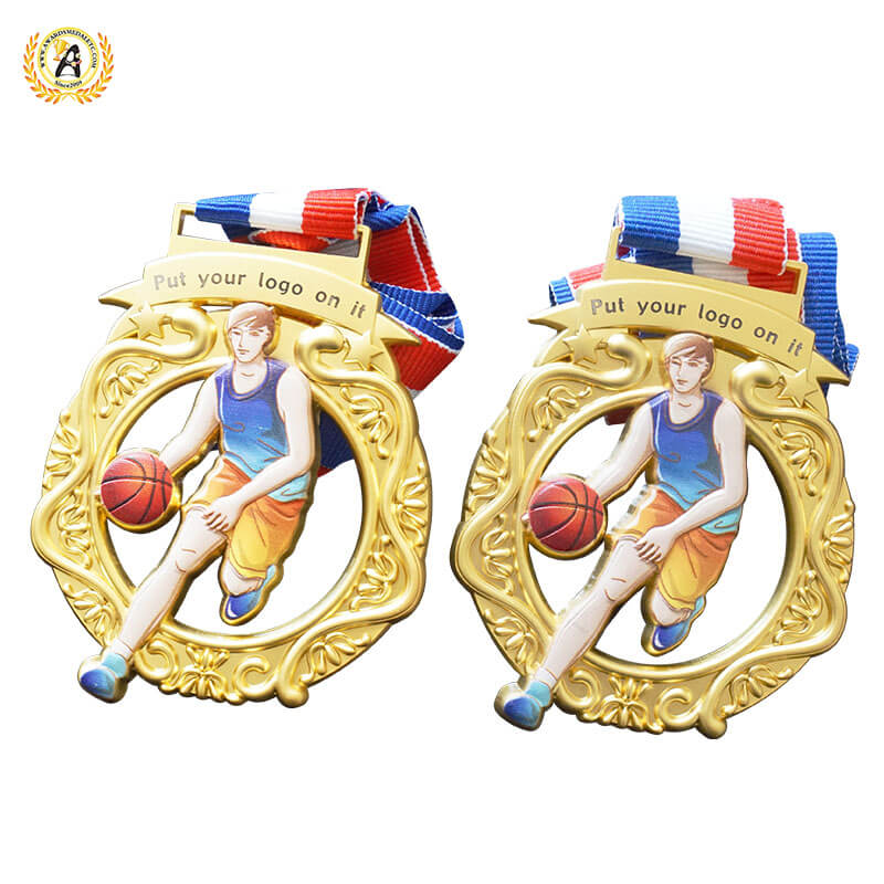 Purchasing Some Special Pattern Of Basketball Trophies, Award Sport Medal With Your Own Design For Sale