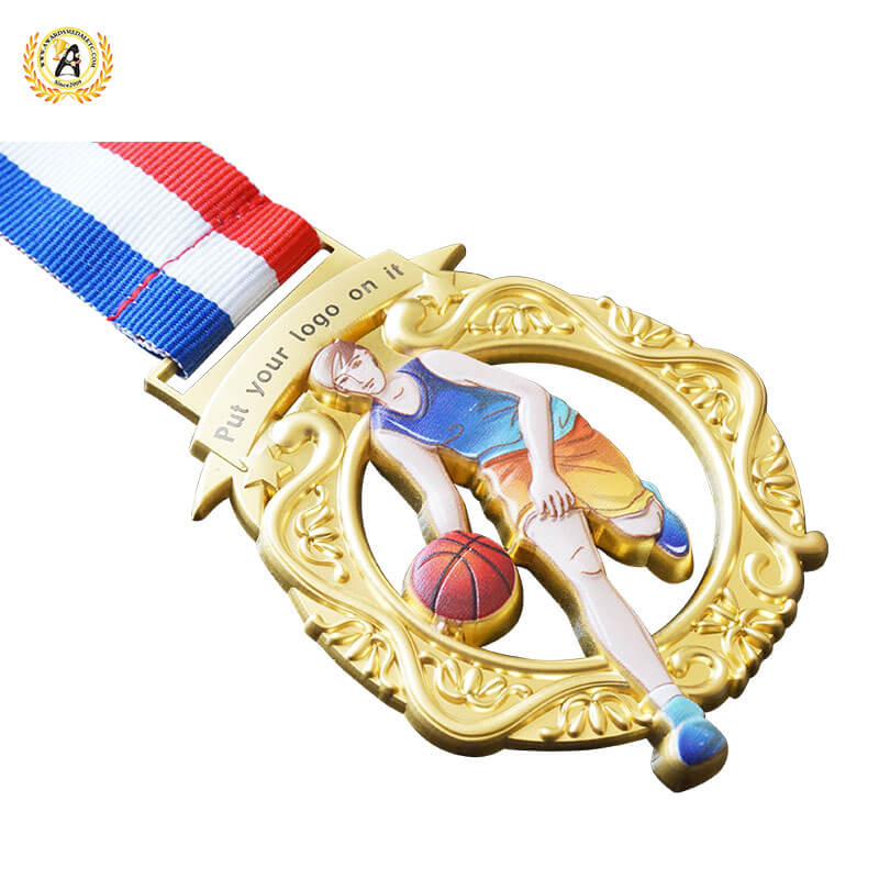Purchasing Some Special Pattern Of Basketball Trophies, Award Sport Medal With Your Own Design For Sale