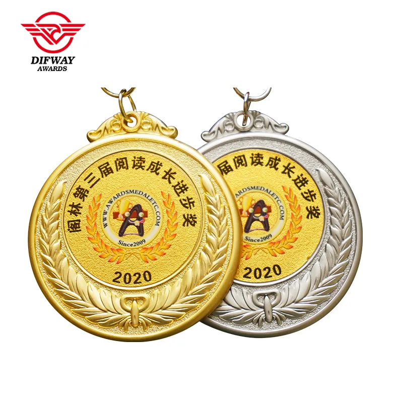 Create Your Own Medal, Customized Blank Center Insert Awards Medallions.