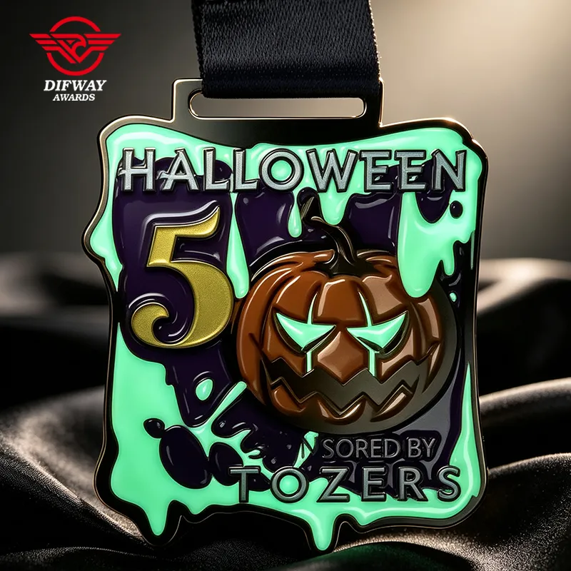 Custom Glow in the Dark Medals