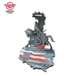 Custom Desktop Display 3D Relief Medals and Ribbons, Virtual Run Finisher Medallions.